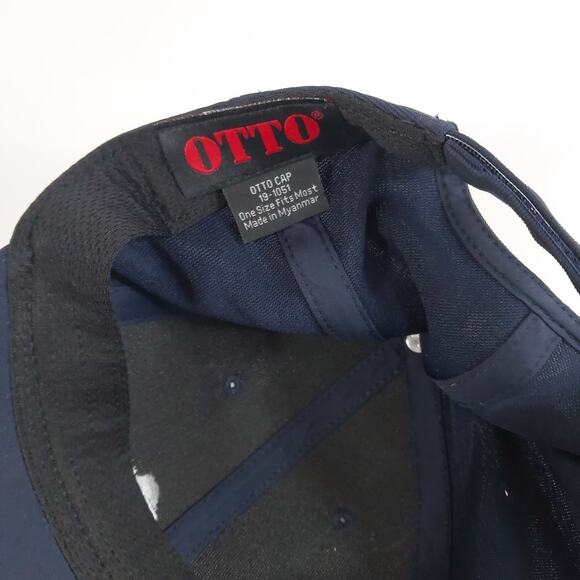 Otto USA Swimming Fluidra Adjustable‎ Hat Navy Blue - Picture 5 of 6